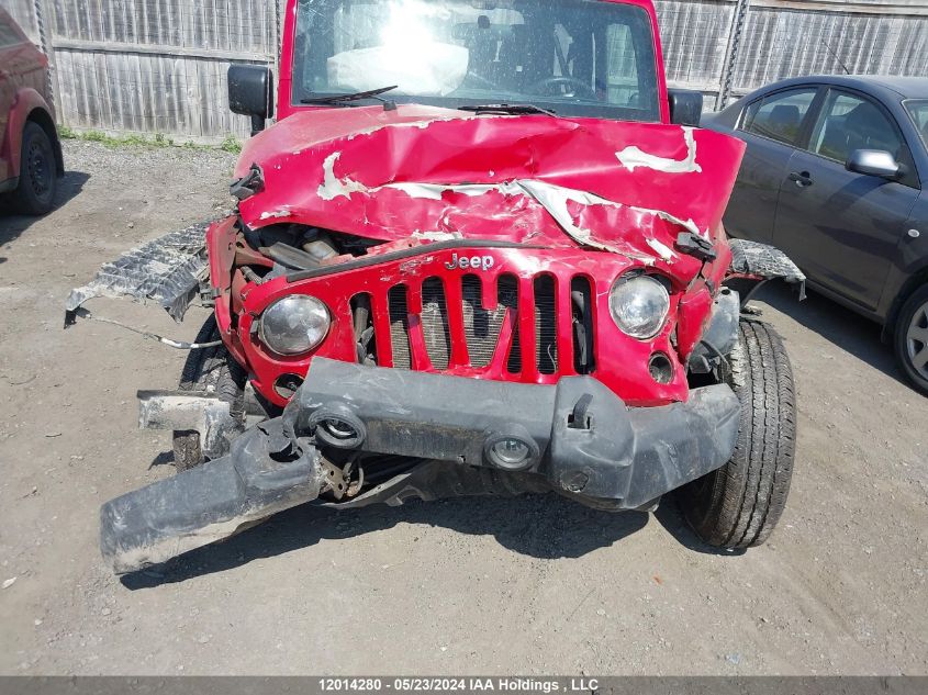 2012 Jeep Wrangler Sport VIN: 1C4AJWAG9CL244586 Lot: 12014280