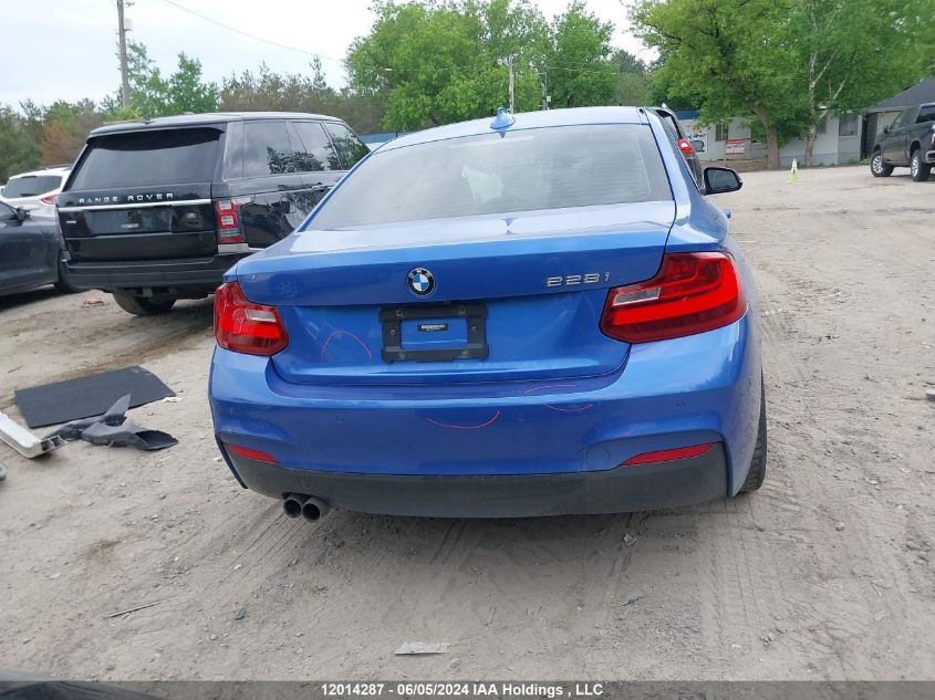 2014 BMW 2 Series VIN: WBA1F5C56EVW97835 Lot: 12014287