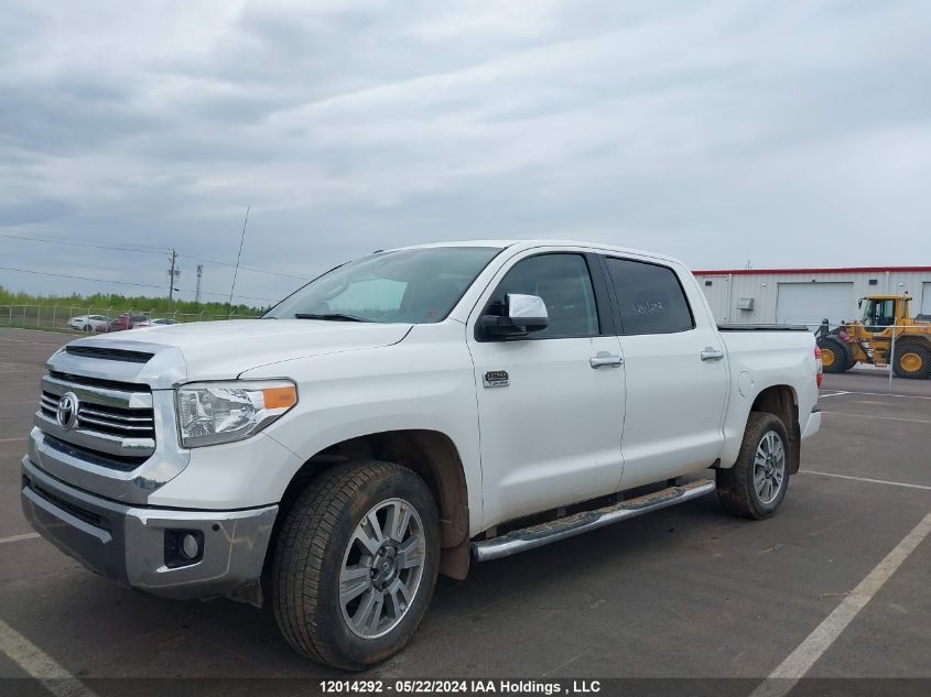 2017 Toyota Tundra Platinum 5.7L V8 VIN: 5TFAY5F11HX592747 Lot: 12014292