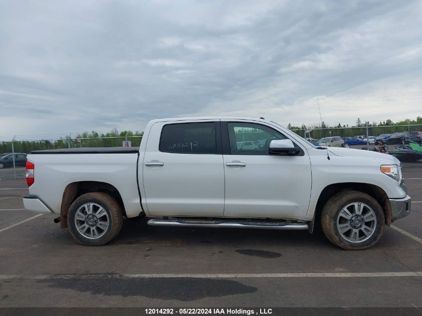 2017 Toyota Tundra Platinum 5.7L V8 VIN: 5TFAY5F11HX592747 Lot: 12014292