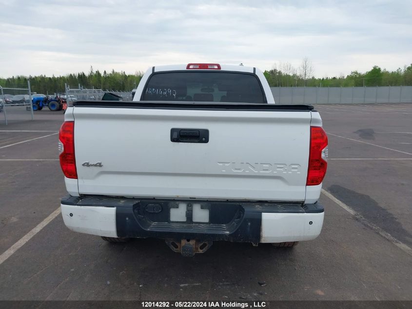 2017 Toyota Tundra Platinum 5.7L V8 VIN: 5TFAY5F11HX592747 Lot: 12014292