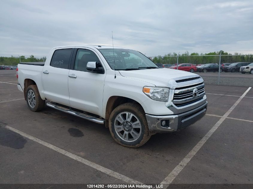 2017 Toyota Tundra Platinum 5.7L V8 VIN: 5TFAY5F11HX592747 Lot: 12014292