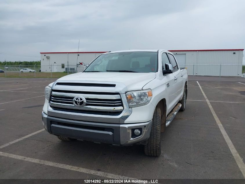 2017 Toyota Tundra Platinum 5.7L V8 VIN: 5TFAY5F11HX592747 Lot: 12014292