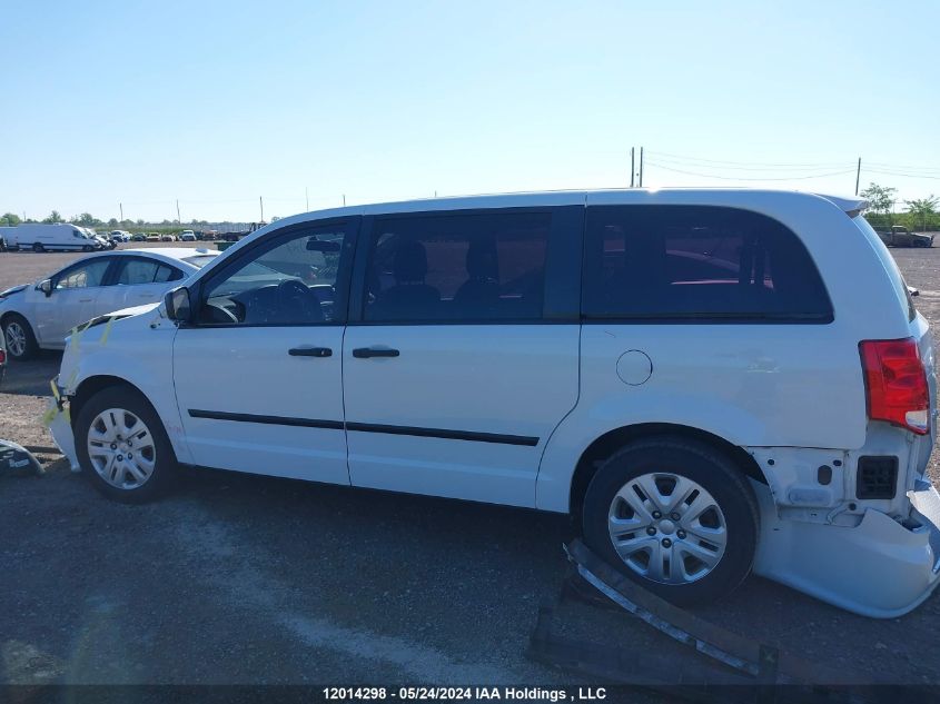 2014 Dodge Grand Caravan Se/Sxt VIN: 2C4RDGBG3ER368989 Lot: 12014298