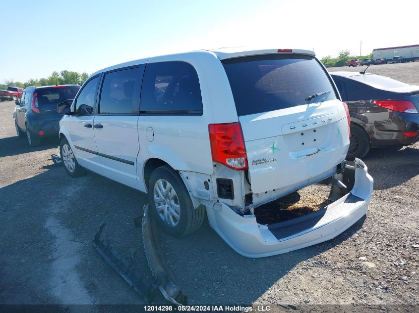 2014 Dodge Grand Caravan Se/Sxt VIN: 2C4RDGBG3ER368989 Lot: 12014298