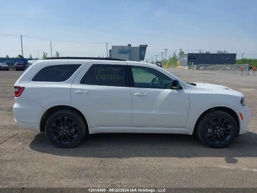 2022 Dodge Durango Gt VIN: 1C4RDJDG8NC225250 Lot: 12014300