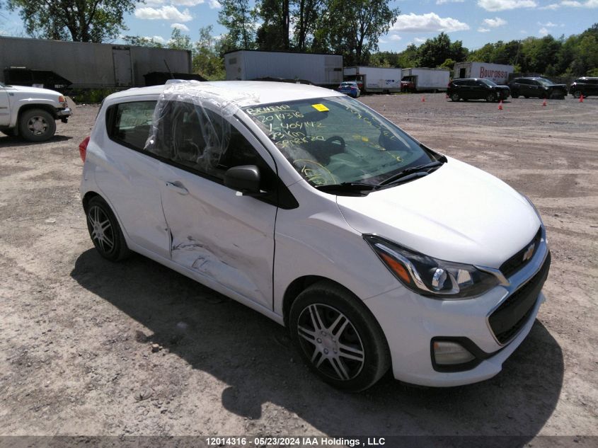 2020 Chevrolet Spark VIN: KL8CA6SA2LC404142 Lot: 12014316