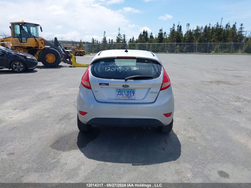 2011 Ford Fiesta Se VIN: 3FADP4EJ2BM183123 Lot: 12014317