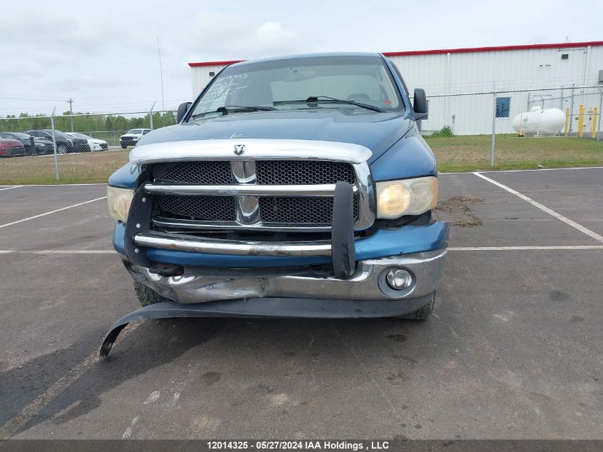 2002 Dodge Ram 1500 VIN: 1D7HU18Z72J129582 Lot: 12014325