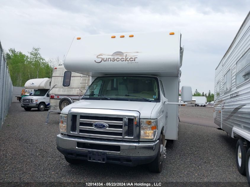 2008 Ford Econoline E450 Super Duty Cutwy Van VIN: 1FDXE45S88DA15573 Lot: 12014334