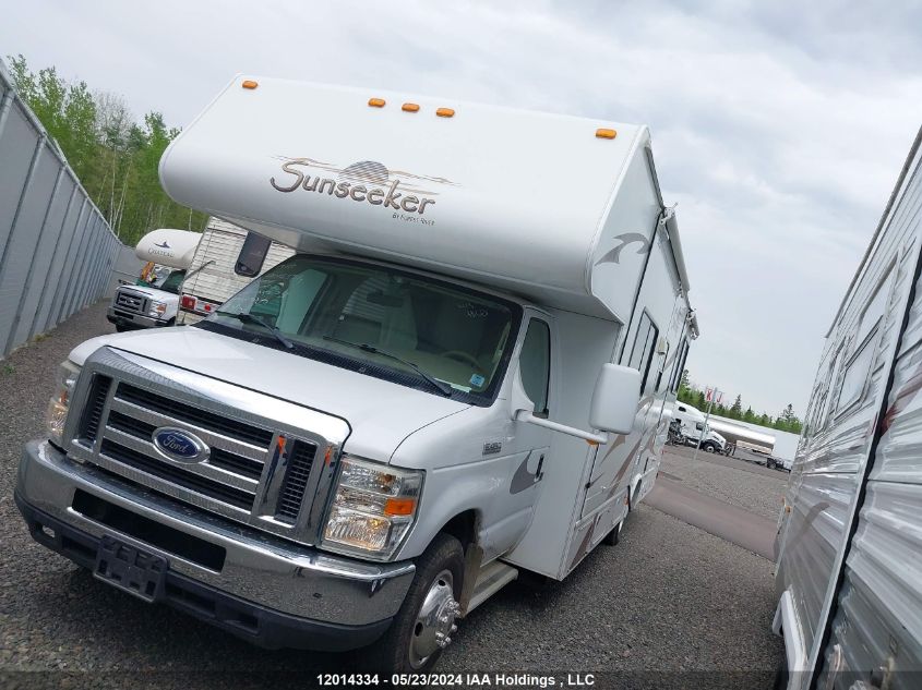 2008 Ford Econoline E450 Super Duty Cutwy Van VIN: 1FDXE45S88DA15573 Lot: 12014334