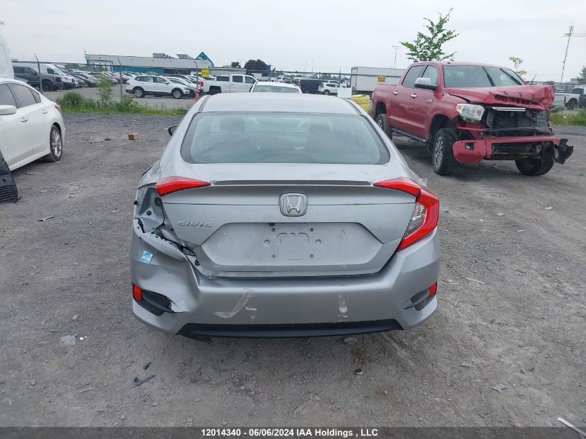 2016 Honda Civic Ex VIN: 2HGFC1F46GH107756 Lot: 12014340