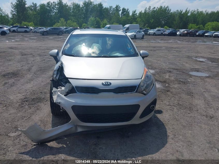 2013 Kia Rio Ex/Sx VIN: KNADN5A31D6863835 Lot: 12014349