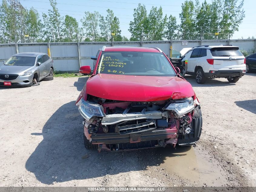 2018 Mitsubishi Outlander Se/Gt VIN: JA4J24A56JZ620357 Lot: 12014350