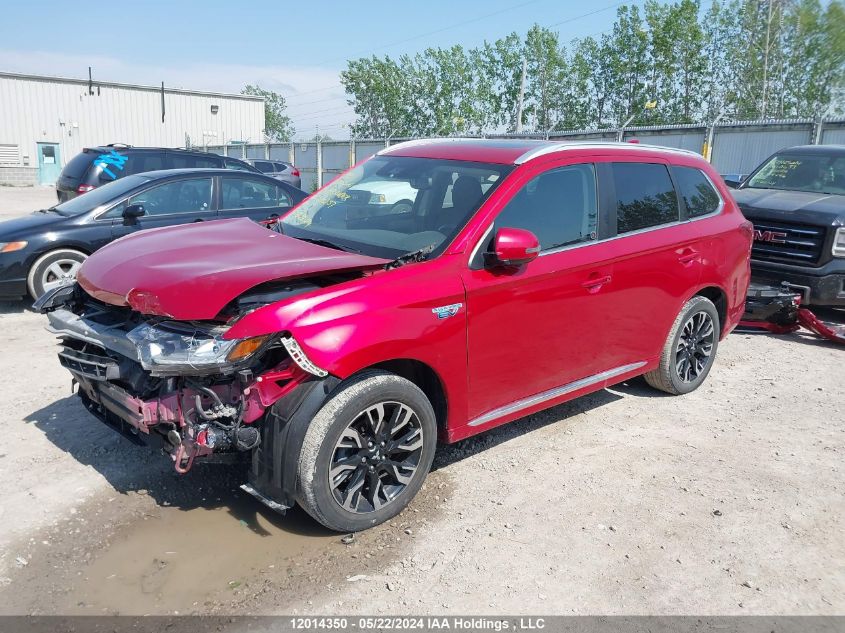 2018 Mitsubishi Outlander Se/Gt VIN: JA4J24A56JZ620357 Lot: 12014350