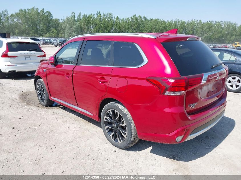 2018 Mitsubishi Outlander Se/Gt VIN: JA4J24A56JZ620357 Lot: 12014350