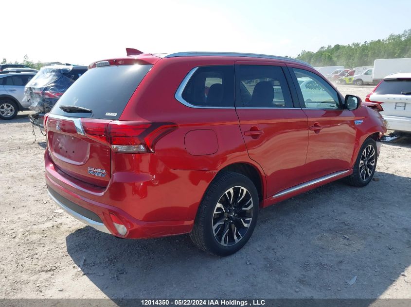 2018 Mitsubishi Outlander Se/Gt VIN: JA4J24A56JZ620357 Lot: 12014350