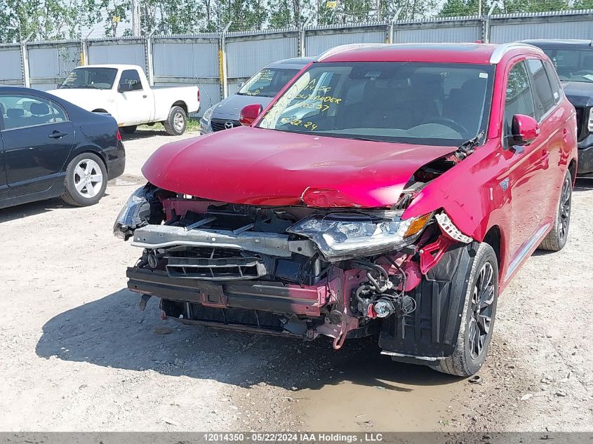 2018 Mitsubishi Outlander Se/Gt VIN: JA4J24A56JZ620357 Lot: 12014350