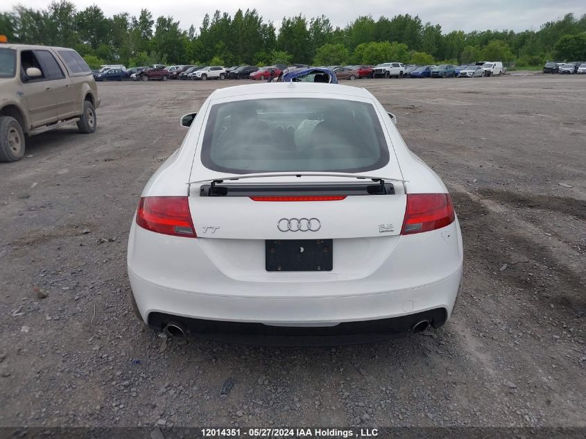 2008 Audi Tt VIN: TRUDD38J881044845 Lot: 12014351