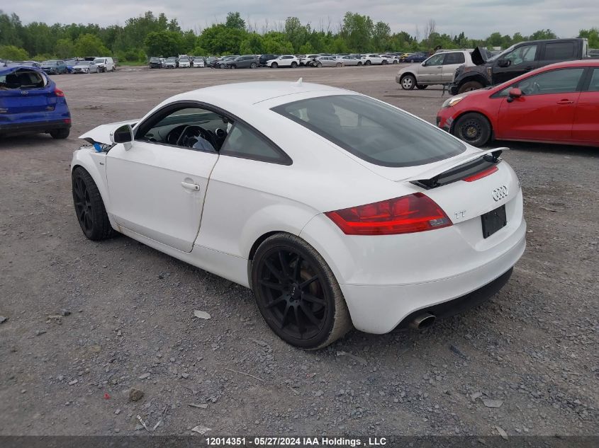 2008 Audi Tt VIN: TRUDD38J881044845 Lot: 12014351