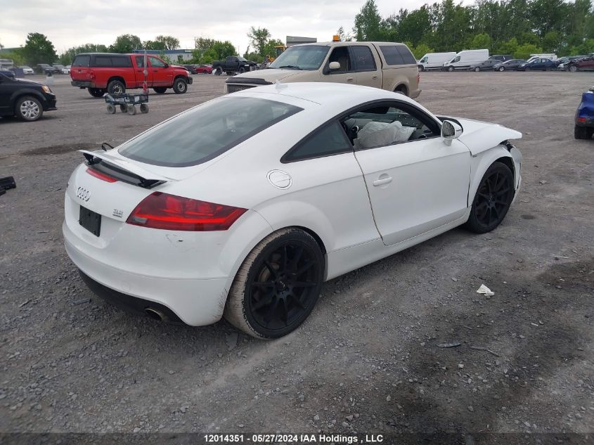 2008 Audi Tt VIN: TRUDD38J881044845 Lot: 12014351