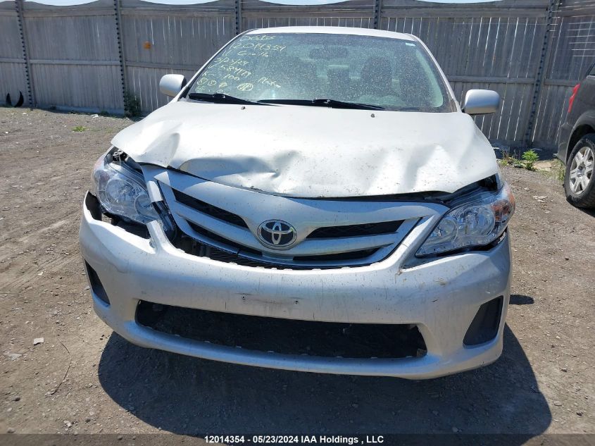 2011 Toyota Corolla S/Le VIN: 2T1BU4EEXBC584179 Lot: 12014354