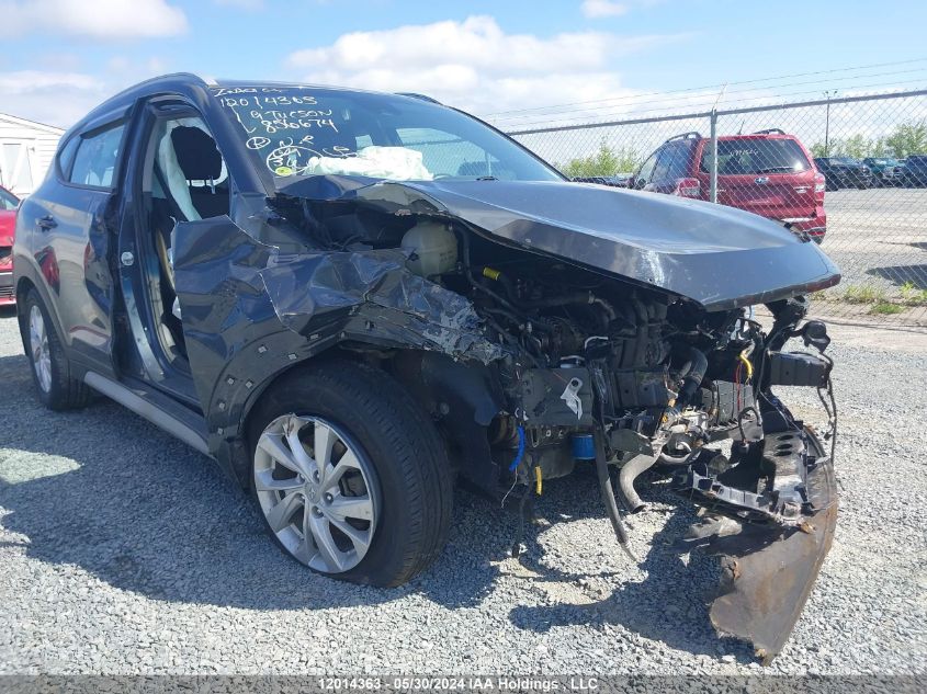 2019 Hyundai Tucson Preferred VIN: KM8J3CA45KU856674 Lot: 12014363