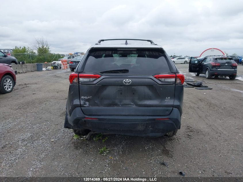 2020 Toyota Rav4 Le VIN: 2T3F1RFV3LC091880 Lot: 12014369