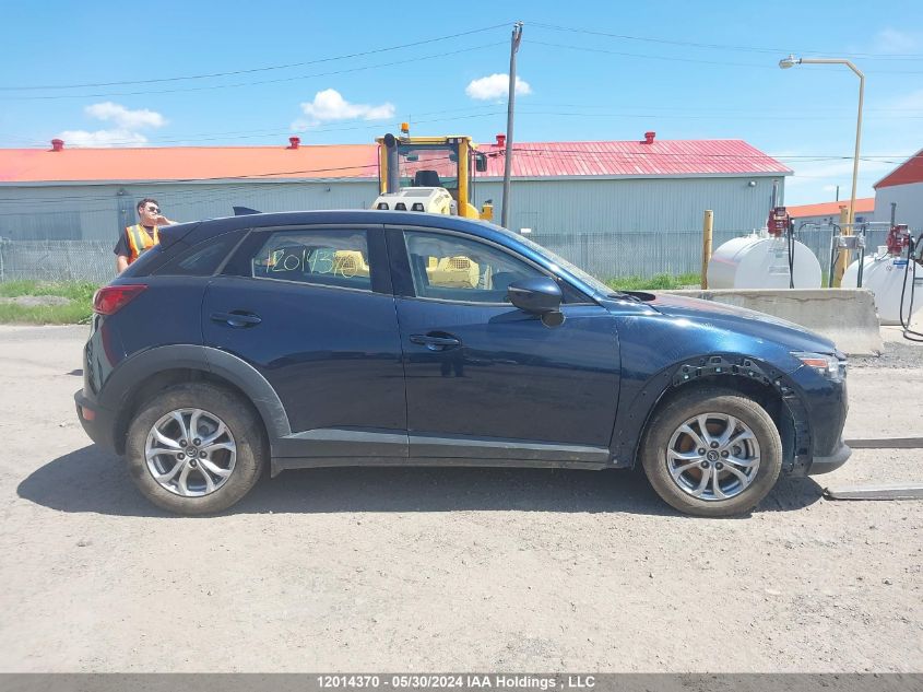 2022 Mazda Cx-3 VIN: JM1DKFC7XN1602395 Lot: 12014370