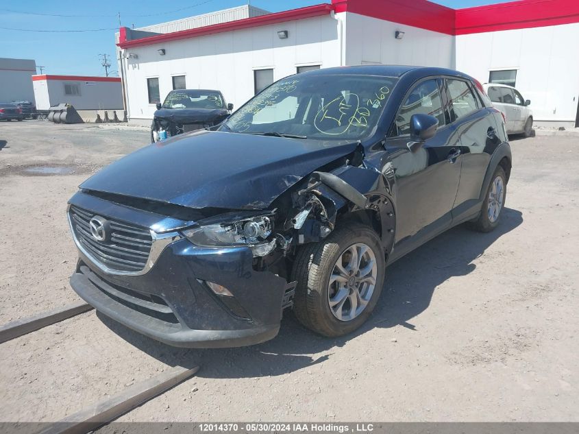 2022 Mazda Cx-3 VIN: JM1DKFC7XN1602395 Lot: 12014370