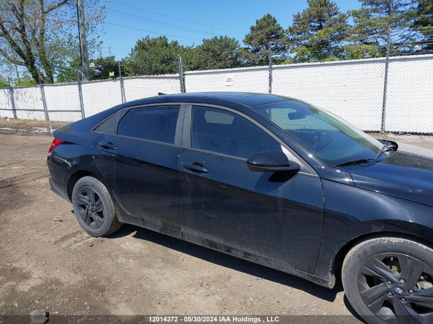 2022 Hyundai Elantra Sel VIN: KMHLM4AG0NU358344 Lot: 12014372