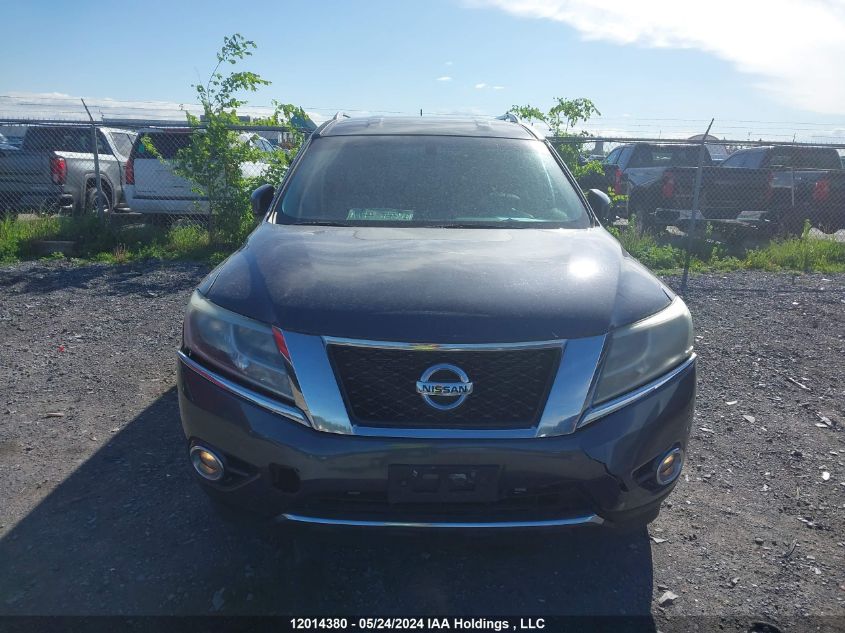 2013 Nissan Pathfinder S/Sv/Sl/Platinum VIN: 5N1AR2MM8DC601675 Lot: 12014380