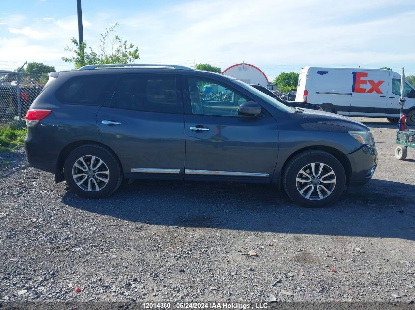 2013 Nissan Pathfinder S/Sv/Sl/Platinum VIN: 5N1AR2MM8DC601675 Lot: 12014380