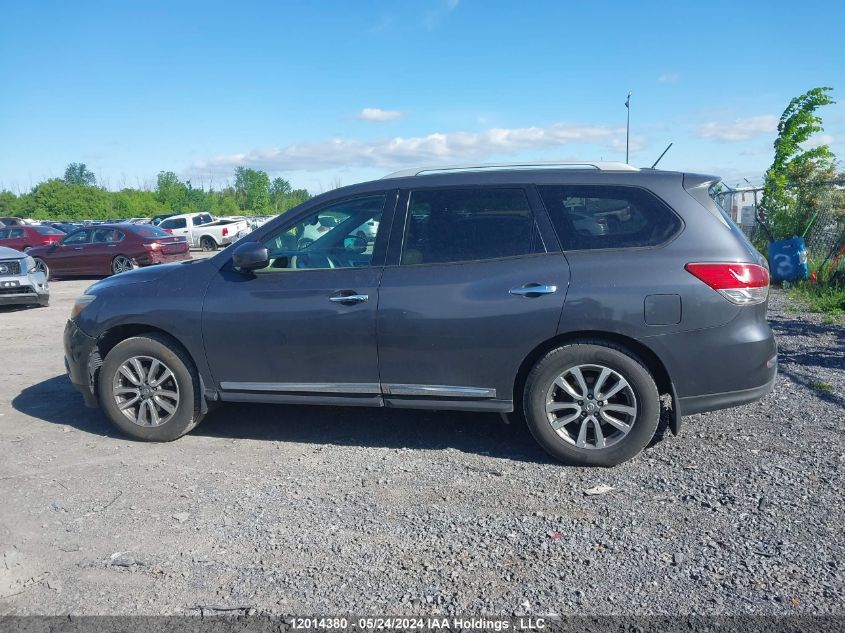 2013 Nissan Pathfinder S/Sv/Sl/Platinum VIN: 5N1AR2MM8DC601675 Lot: 12014380