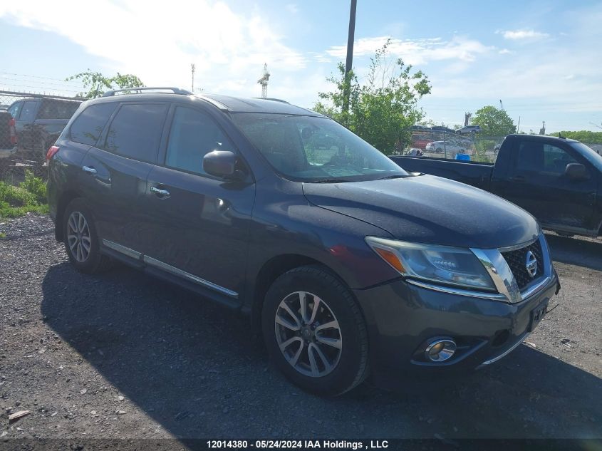 2013 Nissan Pathfinder S/Sv/Sl/Platinum VIN: 5N1AR2MM8DC601675 Lot: 12014380