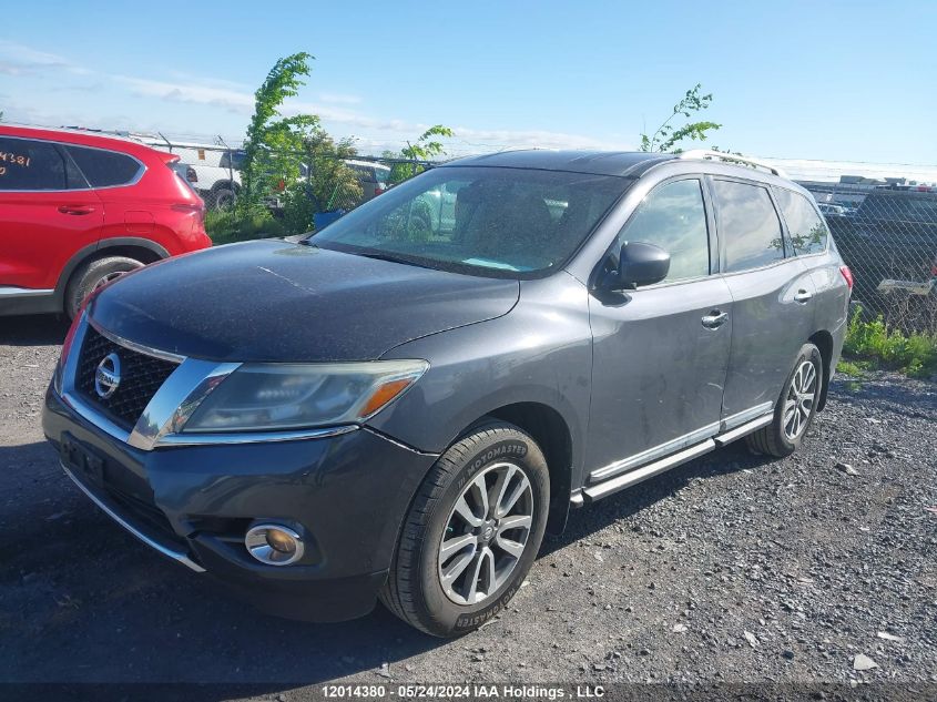 2013 Nissan Pathfinder S/Sv/Sl/Platinum VIN: 5N1AR2MM8DC601675 Lot: 12014380