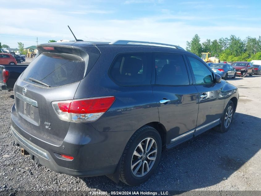 2013 Nissan Pathfinder S/Sv/Sl/Platinum VIN: 5N1AR2MM8DC601675 Lot: 12014380