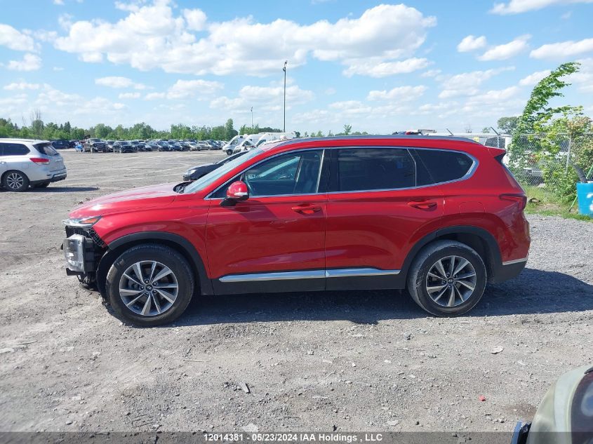 2020 Hyundai Santa Fe Sel/Sel Plus VIN: 5NMS3CAD6LH171455 Lot: 12014381