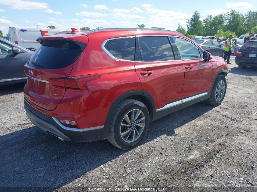 2020 Hyundai Santa Fe Sel/Sel Plus VIN: 5NMS3CAD6LH171455 Lot: 12014381