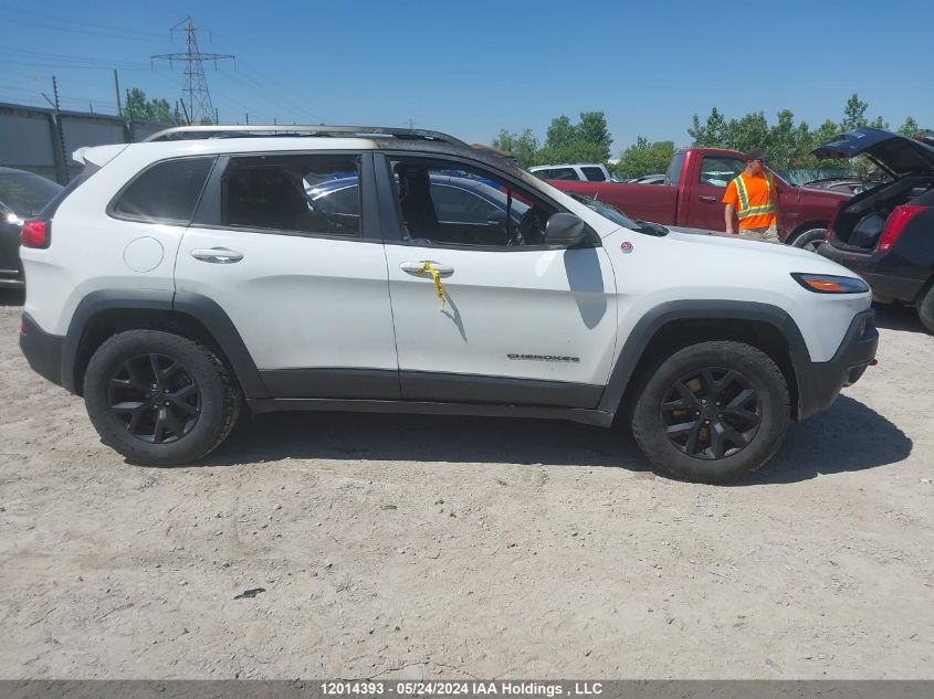 2016 Jeep Cherokee Trailhawk VIN: 1C4PJMBS2GW146666 Lot: 12014393