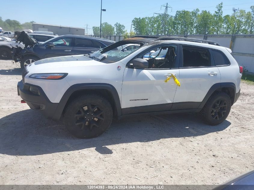 2016 Jeep Cherokee Trailhawk VIN: 1C4PJMBS2GW146666 Lot: 12014393