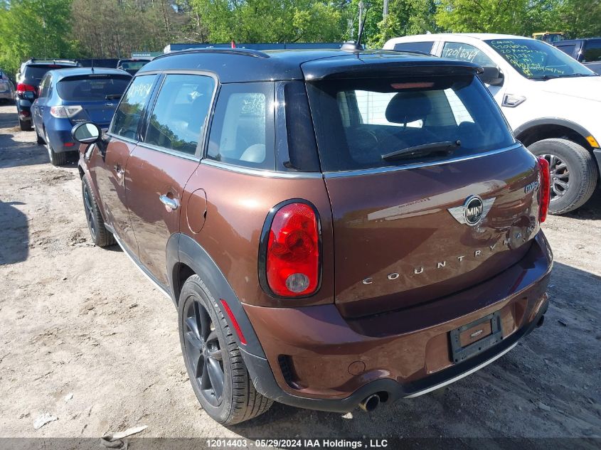 2015 Mini Cooper S Countryman VIN: WMWZC5C59FWP48154 Lot: 12014403