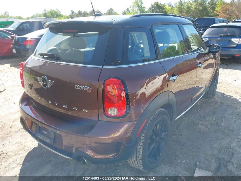 2015 Mini Cooper S Countryman VIN: WMWZC5C59FWP48154 Lot: 12014403