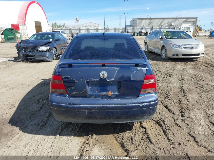 2002 Volkswagen Jetta Gls VIN: 3VWSB29M72M187772 Lot: 12014405