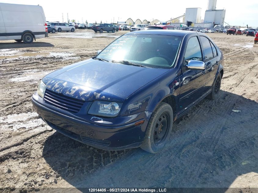 2002 Volkswagen Jetta Gls VIN: 3VWSB29M72M187772 Lot: 12014405