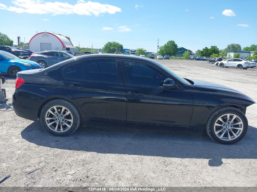 2017 BMW 320 Xi VIN: WBA8E5G55HNU41704 Lot: 12014418