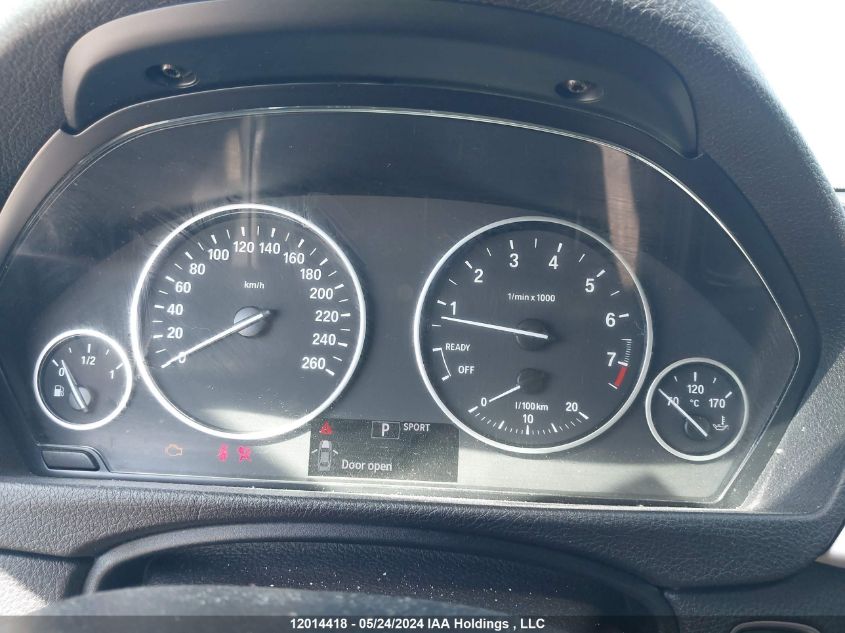 2017 BMW 320 Xi VIN: WBA8E5G55HNU41704 Lot: 12014418