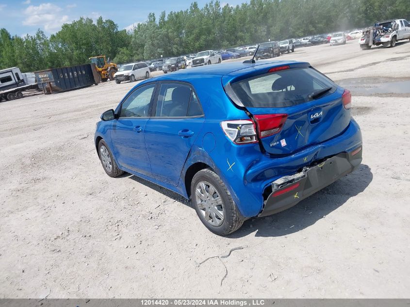 2022 Kia Rio S VIN: 3KPA25AD2NE478741 Lot: 12014420