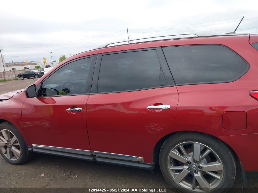 2014 Nissan Pathfinder VIN: 5N1AR2MM5EC667859 Lot: 12014425