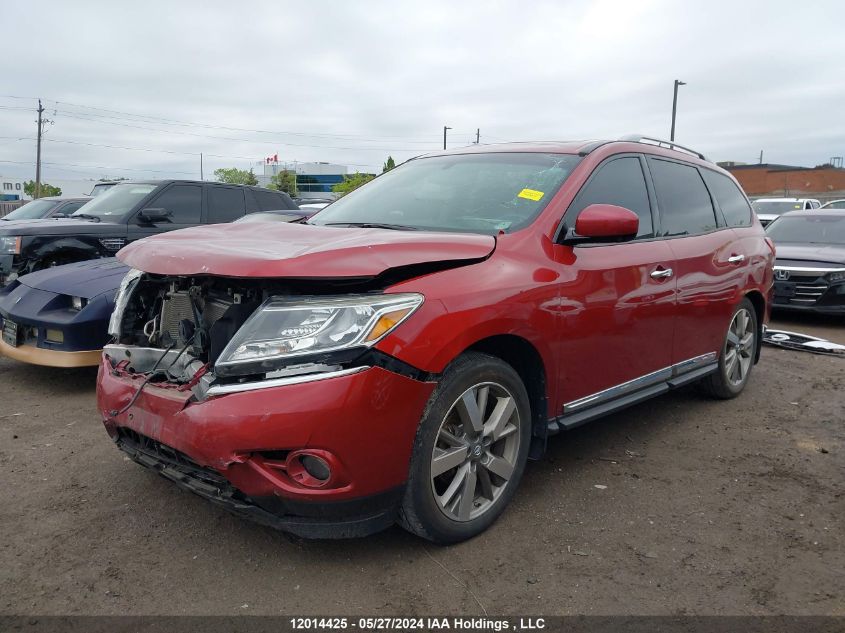 2014 Nissan Pathfinder VIN: 5N1AR2MM5EC667859 Lot: 12014425